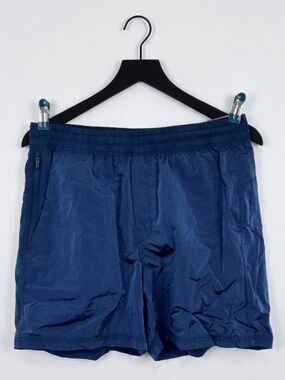 VRST Men's 5" All-In Unlined Training Shorts Teal Twilight M NWT